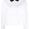 TELA Passiflora Sequin Detailing Shirt White | Businesswear