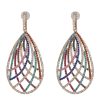 MdL Multi Color Water Drops | Earrings