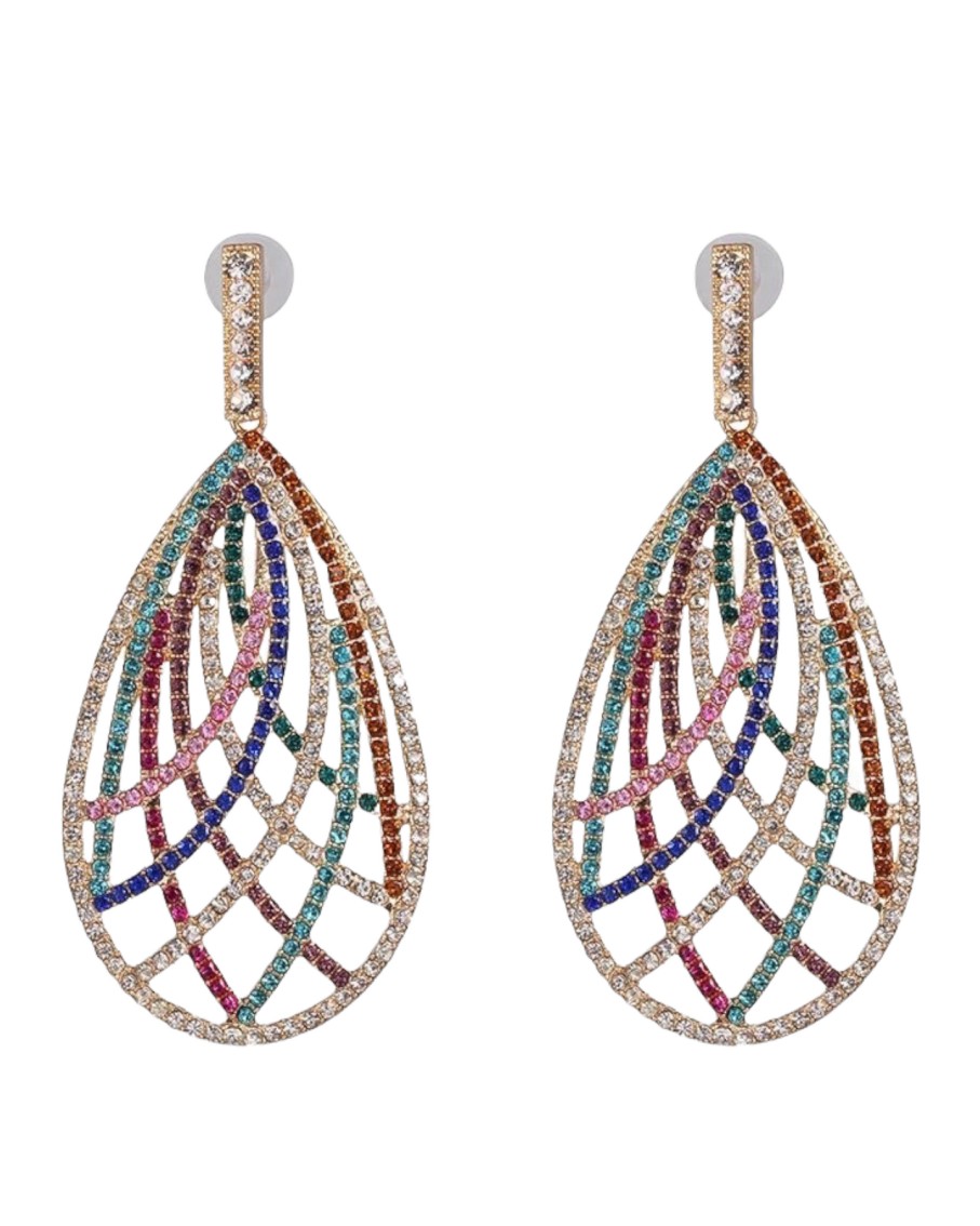 MdL Multi Color Water Drops | Earrings