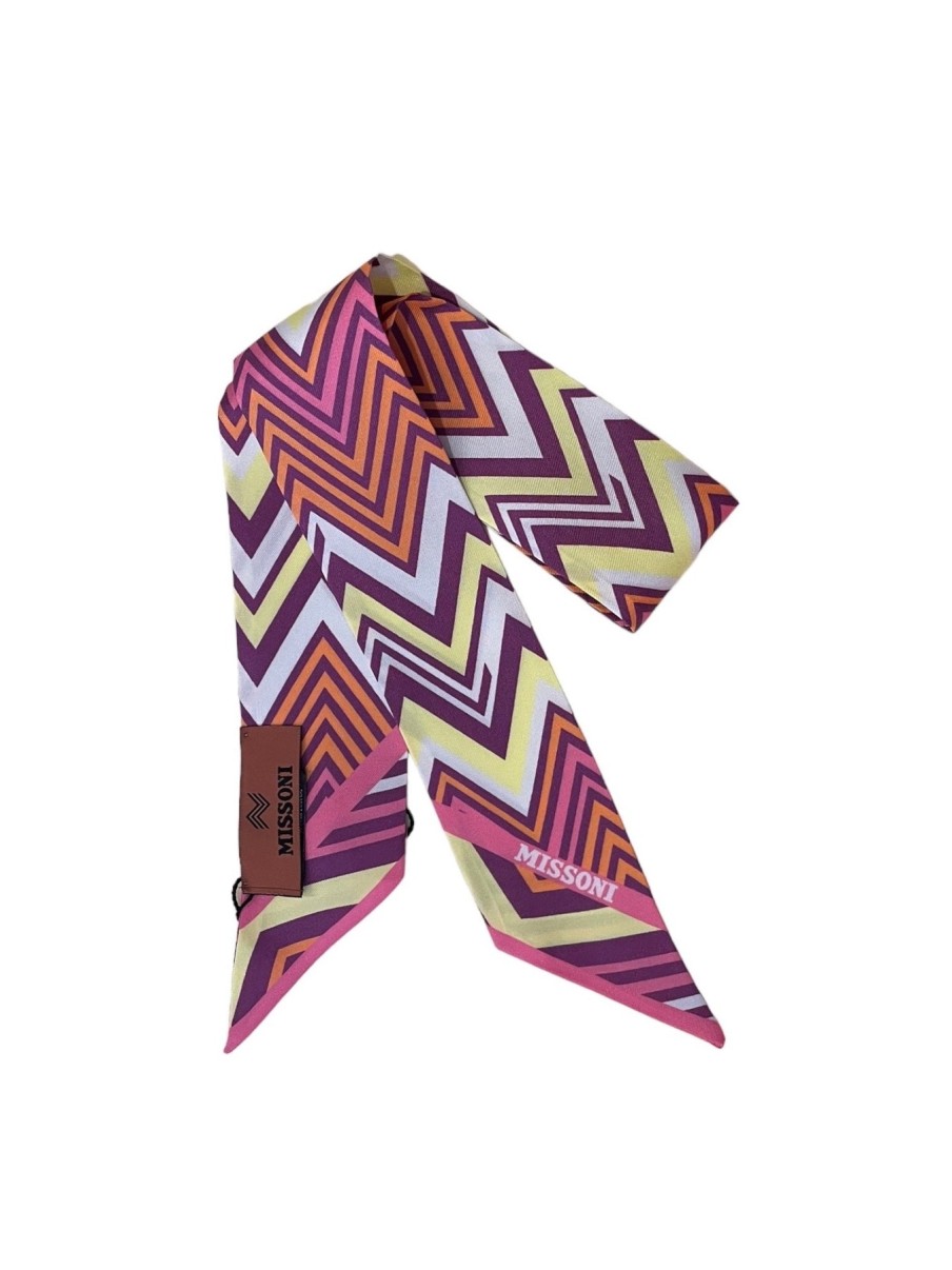 Missoni Missoni Scarf Multi Pink | Scarfs