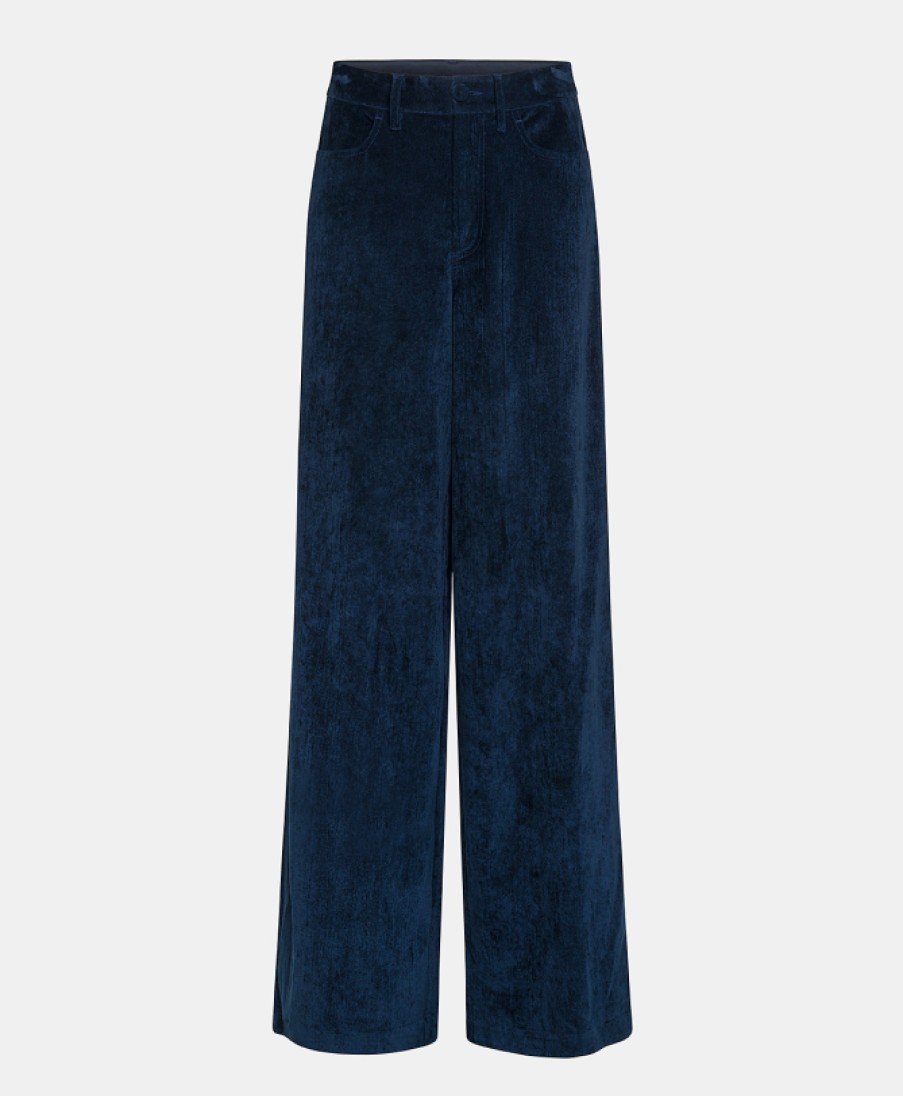 Momoni Gustave Pants Navy Blue | Businesswear