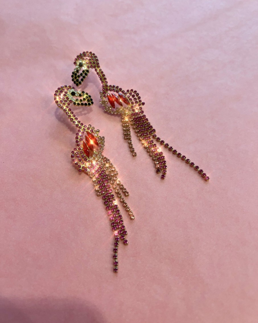 Mdl Flamingo Colorful Earrings | Earrings