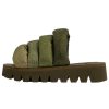 Ahdiid Cargo Slippers Green | Flats