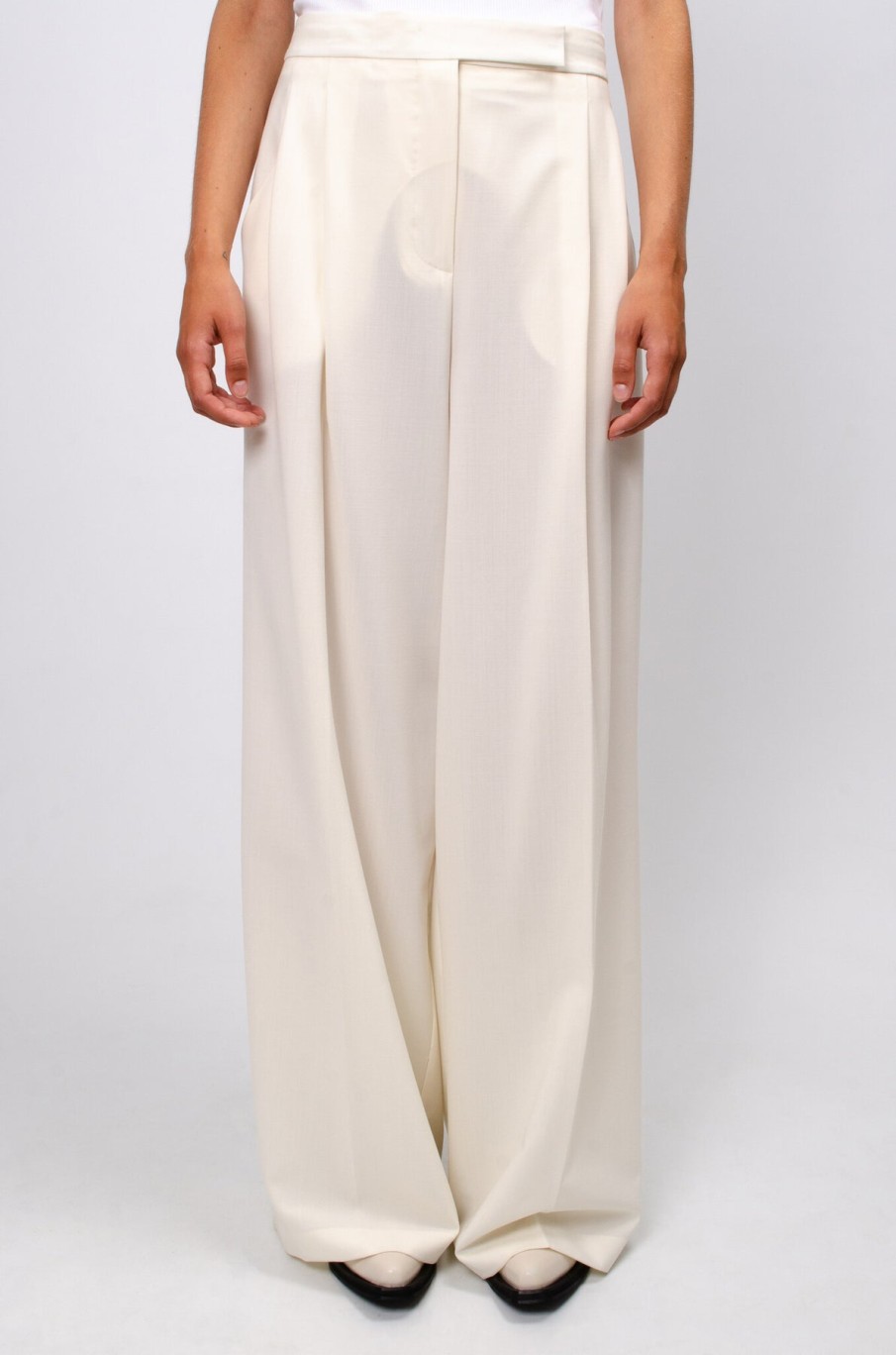 SemiCouture Edwyna Pants Ivory | Businesswear