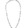 Federica Tosi Lace Square Silver Plated Necklace | Necklaces