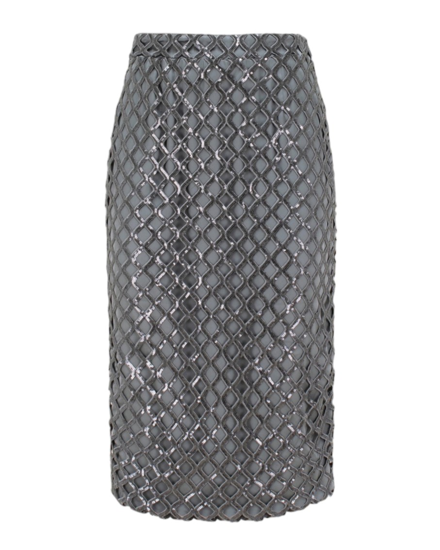 Federica Tosi Smoke Skirt Grey | Skirts