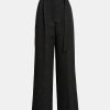 ESSENTIEL Eroseida Jacquard Straight-Leg Pants Black | Pants