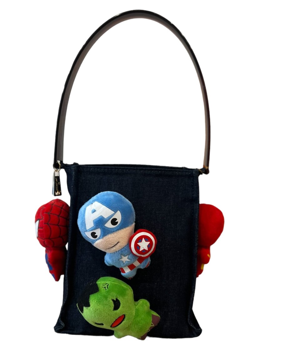 La Milanesa Toys Bag Hero Dark Blue Denim | Bags