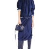 TELA Thea Top And Timber Skirt Velvet Tracksuit Blue | Shirts & Blouses