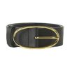 Momoni Platano Leather Belt Black | Businesswear