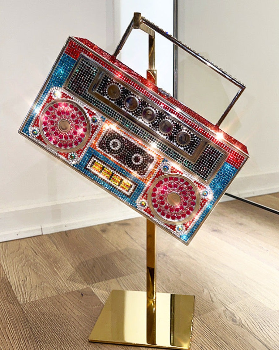 Mélange de Luxe Crystal Ghetto Blaster Bag | Bags