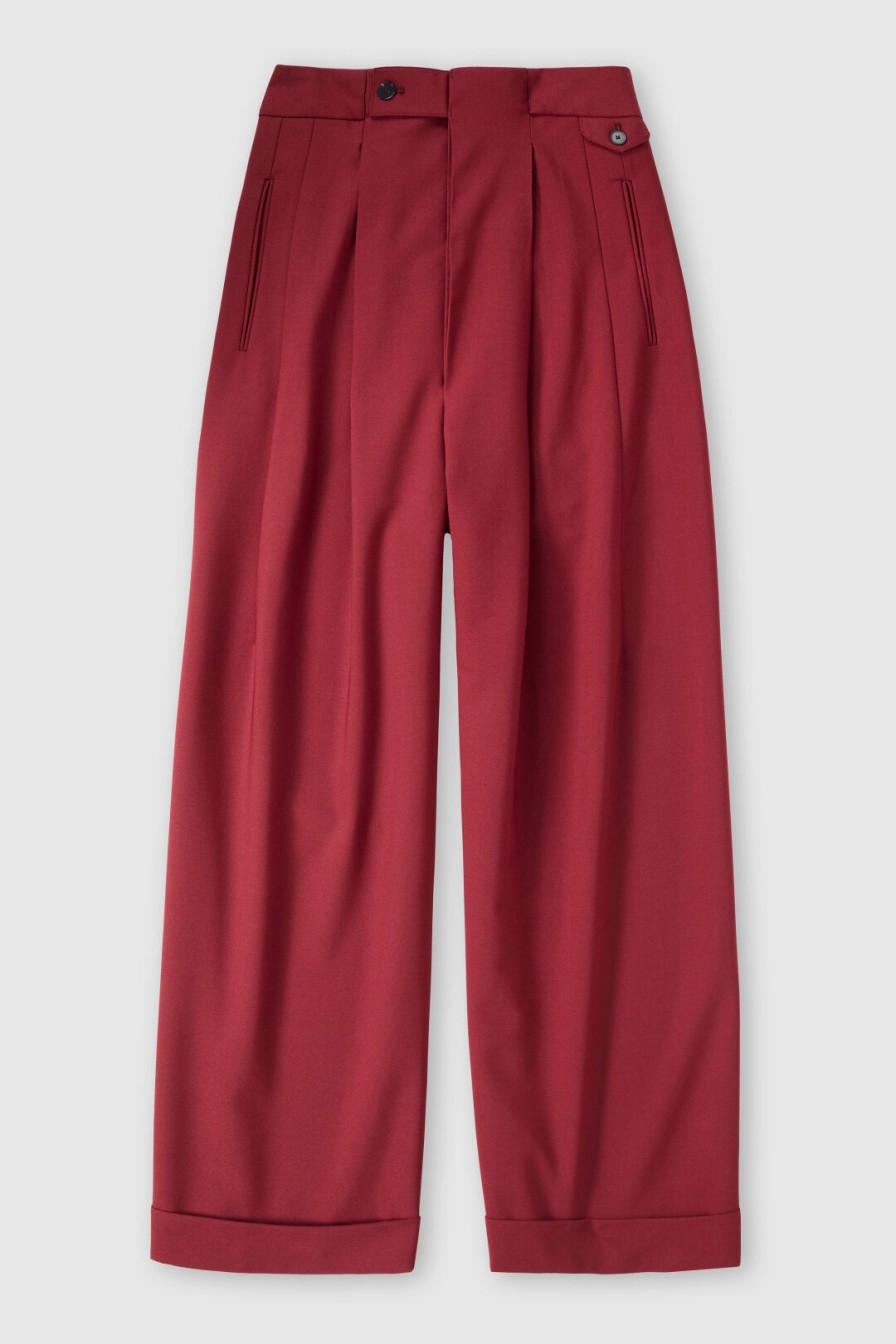 CLOSED Hanbury Pants Bordeaux | Businesswear