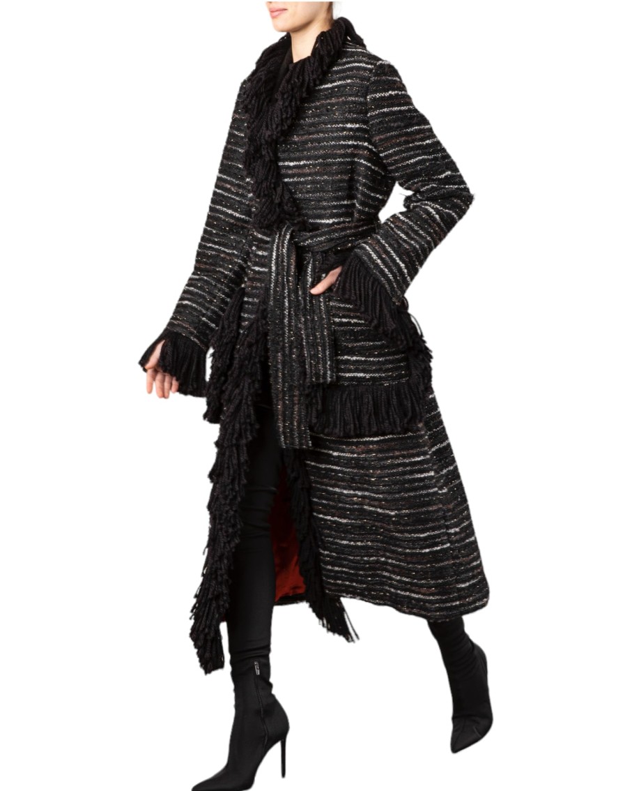 De'Hart Boucle Glitter Coat | Jackets