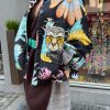 5 Progress Multi Color Oversize Bomber Jacket | Outerwear