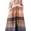 Co.Go Check Palette Skirt Multicolor | Occasionwear