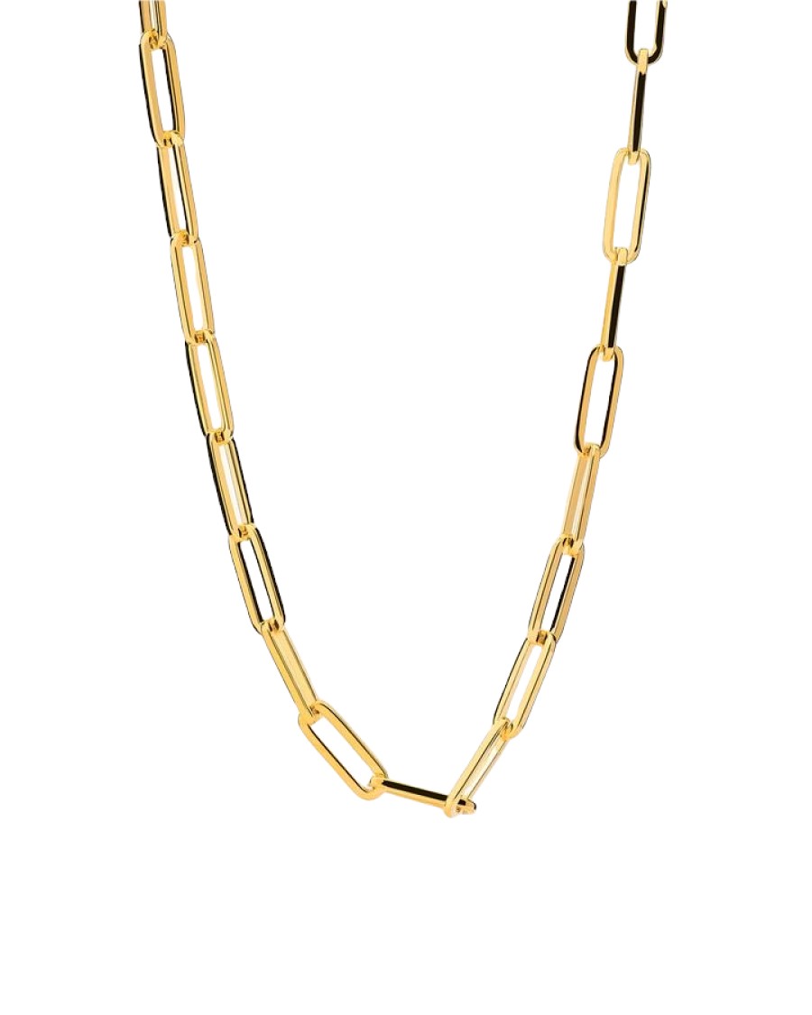 Federica Tosi Lace Square Gold Plated Necklace | Necklaces