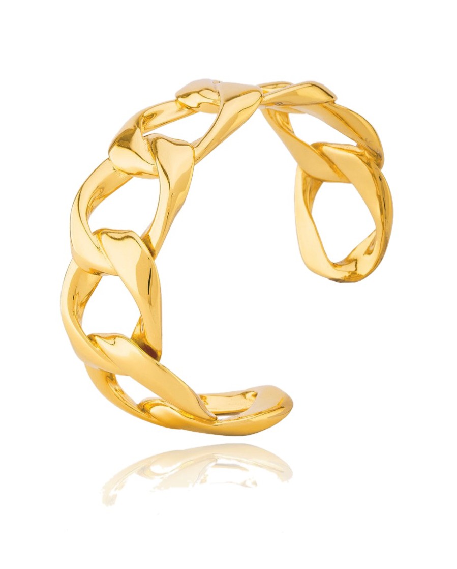 Federica Tosi Maggie Gold Plated Bracelet | Bracelets