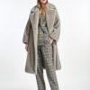 ESSENTIEL Edict Oversized Faux Coat Grey | Outerwear